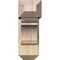Ekena Millwork Olympic Craftsman Rough Sawn Bracket w/ Offset Brace, Douglas Fir, 8"W x 22"D x 22"H BKT0806X22X22OLY04RDF - alternate 4